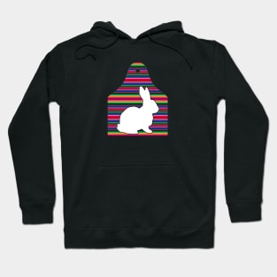 Serape Ear Tag - Show Rabbit - NOT FOR RESALE WITHOUT PERMISSION Hoodie